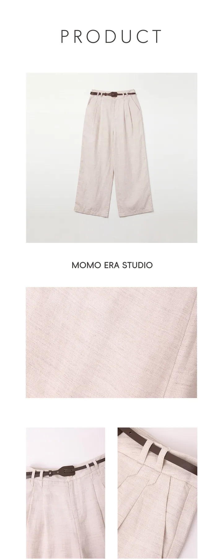 MOMO ERA STUDIO 下装款式 24672，产品与细节长图
