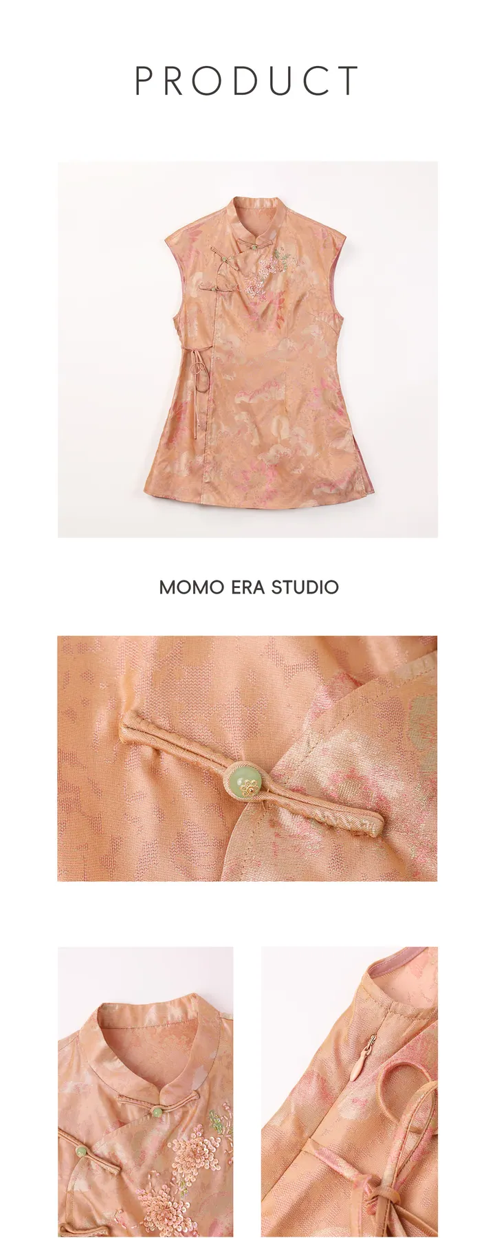 MOMO ERA STUDIO 轻中式款式 26081，产品与细节长图