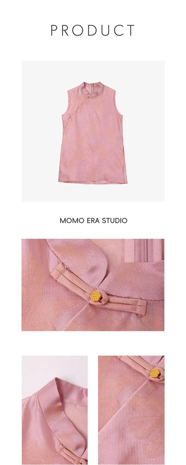 MOMO ERA STUDIO 上装款式 26087，产品与细节长图