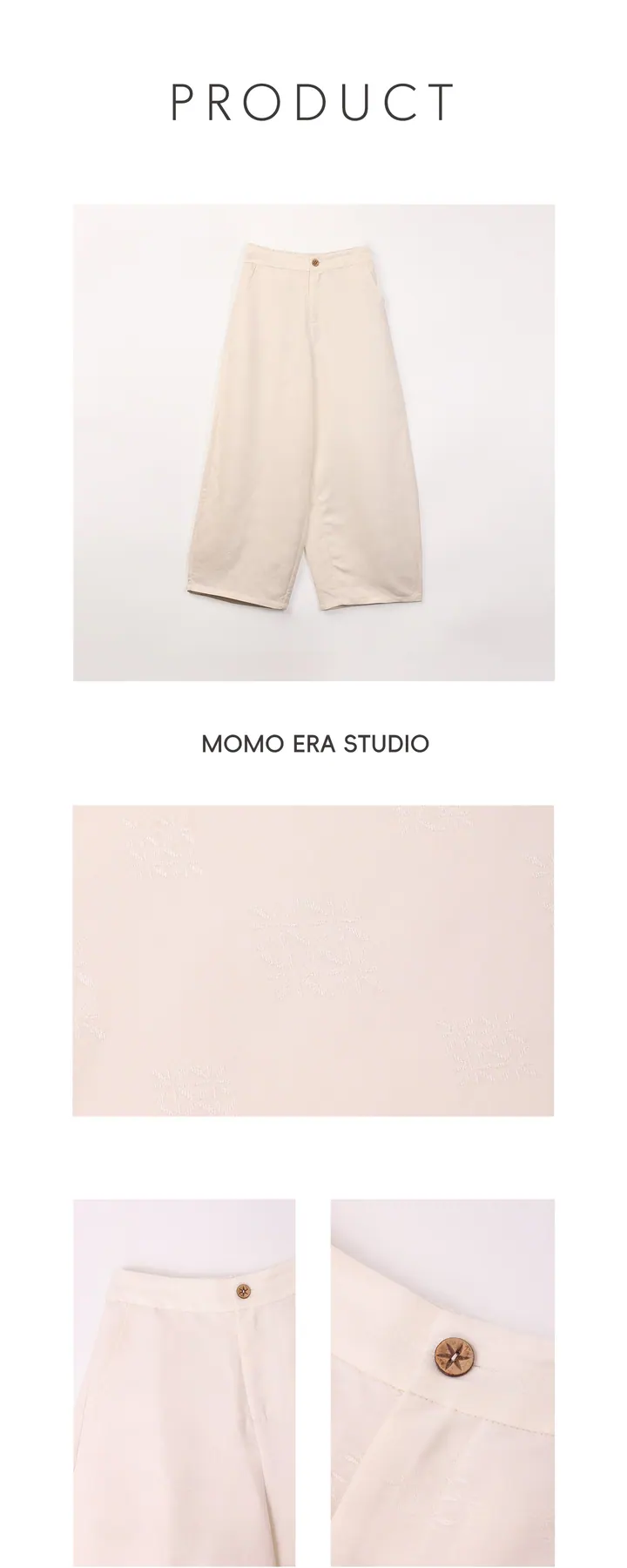 MOMO ERA STUDIO 下装款式 26093，产品与细节长图