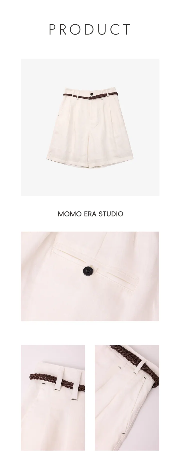 MOMO ERA STUDIO 下装款式 26095，产品与细节长图